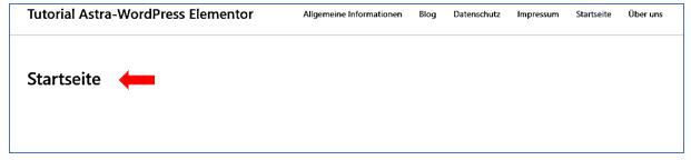 Start und Blogseite 03