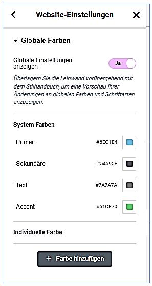 Grundeinstellungen 11