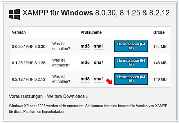 Lokale Installation  01