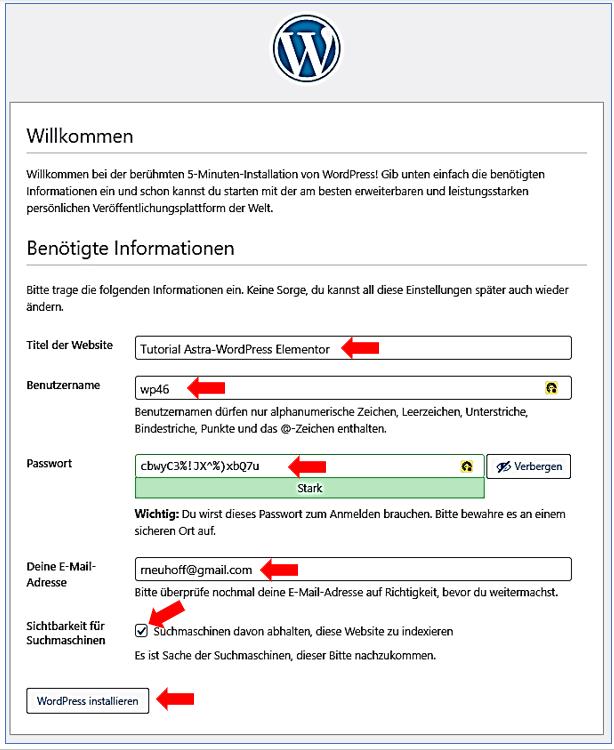 Lokale Installation  22